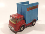 Vintage 1960s Corgi Toys No. 503 Bedford Tractor Unit Chipperfields Circus Truck Red and Blue Die Cast Toy Car Vehicle