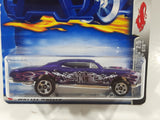 2003 Hot Wheels Dragon Wagons '67 Pontiac GTO Metallic Purple Die Cast Classic Toy Car Vehicle New in Package