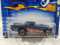 2002 Hot Wheels 1957 T-Bird Blue Die Cast Toy Car Vehicle New in Package