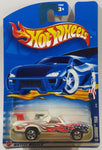 2002 Hot Wheels Star Spangled 1968 El Camino White Die Cast Toy Car Vehicle New in Package