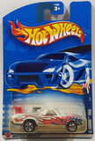 2002 Hot Wheels Star Spangled 1968 El Camino White Die Cast Toy Car Vehicle New in Package