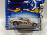 2003 Hot Wheels First Editions Vairy 8 Silver Die Cast Toy Muscle Car Vehicle New in Package