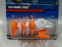 1998 Hot Wheels First Editions Fathom This White Die Cast Toy Car Vehicle New in Package