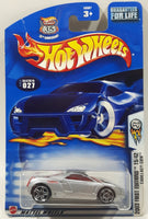 2003 Hot Wheels First Editions Cadillac Cien Silver Die Cast Toy Car Vehicle New in Package