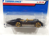 1999 Hot Wheels First Editions Turbolence Black Die Cast Toy Race Car Vehicle New in Package