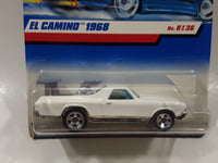 2000 Hot Wheels First Editions 68 El Camino Pearl White Die Cast Toy Muscle Car Vehicle New In Package