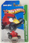 2012 Hot Wheels HW Imagination Angry Birds Red Bird Die Cast Toy Car Vehicle New in Package