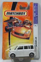 2006 Matchbox MBX Metal Scion xB Pearl White Die Cast Toy Car Vehicle New in Package