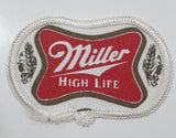 Miller High Life Beer 1 3/4" x 2 3/4" Fabric Patch Badge