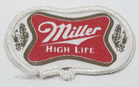 Miller High Life Beer 1 3/4" x 2 3/4" Fabric Patch Badge