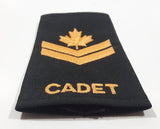 Royal Canadian Air Force Canada Cadet Corporal 2 1/2" x 3 3/4" Fabric Military Insignia Shoulder Patch Badge