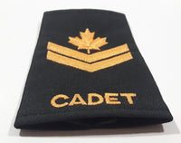 Royal Canadian Air Force Canada Cadet Corporal 2 1/2" x 3 3/4" Fabric Military Insignia Shoulder Patch Badge