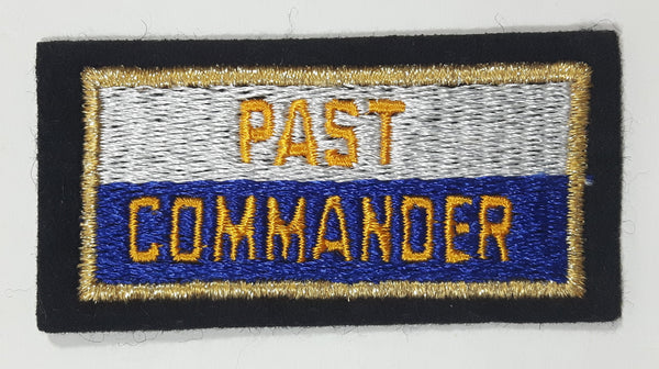 Past Commander American Legion 1 1/2" x 3 1/4" Fabric Military Insignia Patch Badge