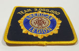 U.S. American Legion Team 3,000,000 3 Million 3 1/2" x 3 1/2" Fabric Military Insignia Patch Badge