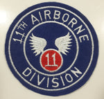 U.S. Army WWII 11th Airborne Division 4" Fabric Military Insignia Patch Badge