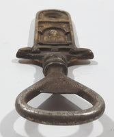 Antique 1930s GBF Shakespeare Reading From Balcony English Brass Metal Bottle Opener