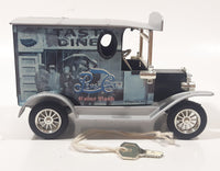 Vintage Golden Wheels Special Edition Pepsi Cola Ford Model T Delivery Truck Die Cast Metal Toy Car Vehicle Coin Bank with Key