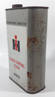 Rare Vintage International Harvester Touch Control Fluid 365843R1 1 Imperial Quart Metal Can