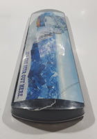 Kokanee Glacier Beer It's The Beer Out Here 4 1/2" x 18" Plastic Beer Store Cooler Topper Suction Cup Advertising Sign (Cracked)