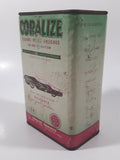 Rare Antique Coralize Cleans Seals Polishes In One Operation Silicone 5" Tall Metal Can with Paper Label Arlington Massachusetts