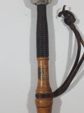 Antique 1932 Western Cartridge Co. Hand Trap Clay Pigeon Skeet Thrower with Wood Handle East Alton, Ill. U.S.A. Pat. 1,865,173