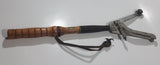 Antique 1932 Western Cartridge Co. Hand Trap Clay Pigeon Skeet Thrower with Wood Handle East Alton, Ill. U.S.A. Pat. 1,865,173