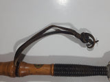 Antique 1932 Western Cartridge Co. Hand Trap Clay Pigeon Skeet Thrower with Wood Handle East Alton, Ill. U.S.A. Pat. 1,865,173