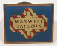 Vintage Maxwell Taylor's Restaurant 5/8" x 3/4" Enamel Metal Lapel Pin Edmonton Alberta