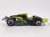 2014 Hot Wheels HW City Wattzup Black and Green Die Cast Toy Car Vehicle