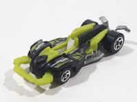 2014 Hot Wheels HW City Wattzup Black and Green Die Cast Toy Car Vehicle