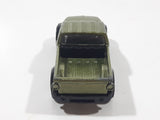 2011 Hot Wheels Dodge M80 Truck Green and Black Die Cast Toy Car Vehicle