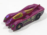 2017 Hot Wheels Batman Power Pistons The Joker Magenta Purple Pink Die Cast Toy Car Vehicle