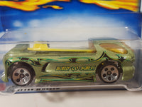 2003 Hot Wheels Wild Wave Deora II Light Green Die Cast Toy Car Vehicle New in Package