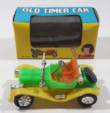 Vintage Prosperity Toys Old Timer Car No. 843 Green Plastic Toy Car Vehicle Made in Hong Kong New in Box
