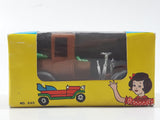 Vintage Prosperity Toys Old Timer Car No. 846 Brown Plastic Toy Car Vehicle Made in Hong Kong New in Box