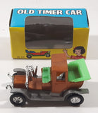 Vintage Prosperity Toys Old Timer Car No. 846 Brown Plastic Toy Car Vehicle Made in Hong Kong New in Box