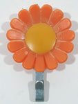 Orange and Yellow Plastic 1 1/2" Fridge Magnet Hanging Clip