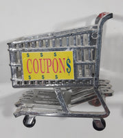 Coupon$ Shopping Cart 2" Tall 3D Metal and Plastic Fridge Magnet