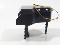 Baby Grand Piano with Opening Top Wood Hanging Christmas Tree Ornament