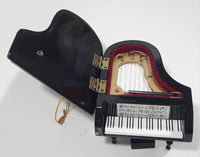 Baby Grand Piano with Opening Top Wood Hanging Christmas Tree Ornament