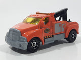 2014 Matchbox City Works 2005 Tow Truck Orange Die Cast Toy Car Vehicle