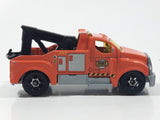 2014 Matchbox City Works 2005 Tow Truck Orange Die Cast Toy Car Vehicle