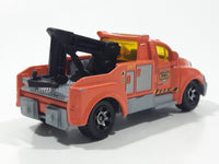 2014 Matchbox City Works 2005 Tow Truck Orange Die Cast Toy Car Vehicle