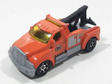 2014 Matchbox City Works 2005 Tow Truck Orange Die Cast Toy Car Vehicle