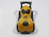 2001 Hasbro Disney Wild Racers Pluto Yellow Die Cast Toy Car Vehicle