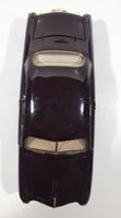 Motor Max 1949 Ford Coupe Burgundy with Gold Trim 1/24 Scale Die Cast Toy Car Vehicle with Opening Doors Hood and Trunk