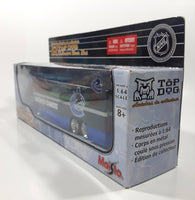 2008 Maisto Top Dog NHL Vancouver Canucks Ice Hockey Team Collector Tour Bus 1:64 Scale Die Cast Toy Car Vehicle New in Box
