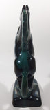 Vintage Blue Mountain Pottery Large 8 3/4" Tall Rearing Horse Animal Figurine Ornament