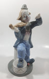 1992 PS Paul Sebastian Design Clown with Violin 8" Tall Porcelain Figurine