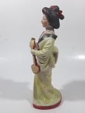 Vintage Japanese Lady 7" Tall Ceramic Figurine